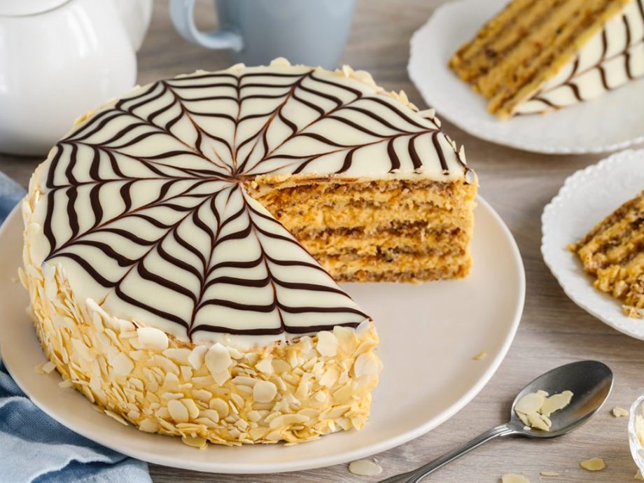 Eszterházy torta újragondolva (Borbás Marcsi)